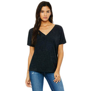 T-shirts pour femmes de haute qualité, coupe ample, 100% coton, design uni, prix de gros, séchage rapide, vêtements d'été, fabriqués au Pakistan - Product Image 1