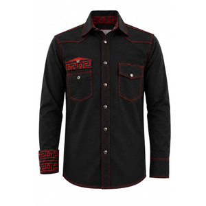 เสื้อเชิ้ตนิรภัยสำหรับงานเชื่อมสำหรับผู้ชาย ขายส่ง มาตรฐาน NFPA 2112 ทนไฟ กันน้ำ บริการ OEM แบบกำหนดเอง แห้งเร็ว ระบายอากาศได้ดี - Product Image 2
