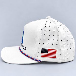 Casquette de golf personnalisée imperméable, découpée au laser, respirante, avec logo brodé, casquette de baseball à cordon, vente en gros, fabricant OEM Vietnam, usine VN - Product Image 2