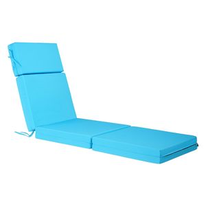 Set di 2 Cuscini per Sdraio da Esterno 72 X 21 X 4 Pollici, Impermeabili e Resistenti allo Sbiadimento, per Lettini Prendisole - Product Image 1
