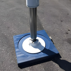 Patins de support portables carrés et ronds en UHMWPE avec poignées intégrées pour un transport et un rangement faciles - Product Image 4