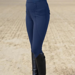 Pantalones de Montar a Caballo para Niños y Mujeres, Tela Suave y Elástica, Cómodos y Elegantes, Ideales para Entrenamiento y Eventos - Product Image 1