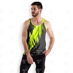Crea Tu Propio Diseño, Logotipo Personalizado, Camiseta Deportiva de Gimnasio para Hombre, de Poliéster Grueso, Ligera, de Secado Rápido, Transpirable, con Estampado por Sublimación - Product Image 5