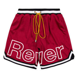 Shorts de basket-ball en mesh respirant à séchage rapide pour hommes avec logo imprimé personnalisé - Product Image 1