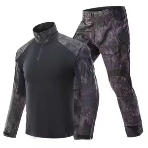 Waterproof Breathability Fully hunting suit 2-Way Adjustable Full front Zipper <b>Hook</b> and Camouflage Hunting Camo Suit - Product Image 1