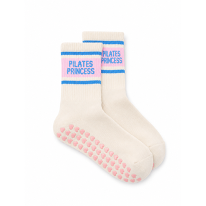 Women's Crew <b>Socks</b> Logo Jacquard Adjustable Anti-Slip Hearts Sole Cotton Knitted Spring Daily Wear Eco-Friendly Breathable - Product Image 1