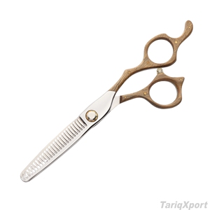 Tijeras Profesionales de Peluquería de 6 Pulgadas con Mango de Madera, Hoja Afilada de Acero Inoxidable, Herramienta para Cortar el Cabello - Product Image 6