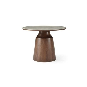 Table basse ronde en bois moderne, design minimaliste, faite à la main, meubles de salon, utilisable comme table d'appoint, décoration de la maison - Product Image 6