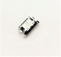 Conector USB Tipo C Hembra de 16 Pines SMT a Prueba de Agua, Suministro Original de Fábrica, 5A, con Carcasa LCP para Aplicaciones de Escáner