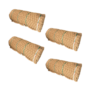 Reasonable price coir mat made of natural coconut fiber non slip <b>garden</b> walkway pavement <b>liners</b> 35mm thickness hand woven block - Product Image 1