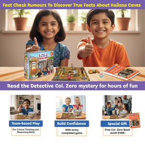 Kailasa Myth-Busting Detective Board Game Interactive Learning Tool for Indian History & Monuments - Product Image 5