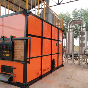 เตาเผาขยะมูลฝอยที่ไม่ได้คัดแยกประเภทของเทศบาลเวียดนาม ยี่ห้อ T-Tech รุ่น 10 ตันต่อวัน พร้อมห้องเผาสองห้อง - Product Image 1