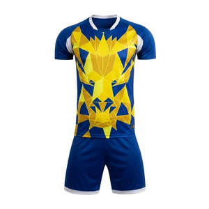 Maillot de football de haute qualité, personnalisé pour équipes, short imprimé, vêtements de sport performants pour clubs de football, écoles, collèges - Product Image 1