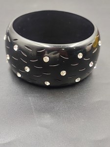 กำไลข้อมือเรซิ่นทำมือ - กำไลเรซิ่นแกะสลักสไตล์โบฮีเมียน - Product Image 3