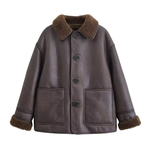 Nouvelle Collection Hiver 2025 – Manteau Long Réversible en Satin de Coton Respirant pour Femme : Décontracté, Tendance, Simple, Polyvalent, Confortable et Chaud - Product Image 1