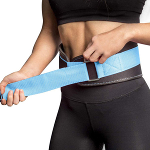 Cinturón de Levantamiento de Pesas Profesional Ajustable de Neopreno con Doble Tirante, Soporte Lumbar de Compresión para Gimnasio, Fitness y Powerlifting - Product Image 5