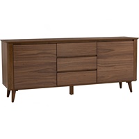 Aparador Moderno de Madera para Comedor, Mueble Buffet de 1.8m, Consola con Gran Capacidad de Almacenamiento para Hogar y Hotel, Pulau