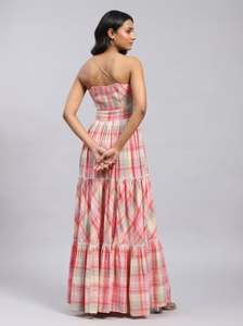 Vestido Maxi Bodycon Sexy para Mujer, Sin Mangas, Sin Tirantes, Espalda Descubierta, el Mejor Color para Fiesta, con Tirantes Finos, Largo, Casual - Product Image 4