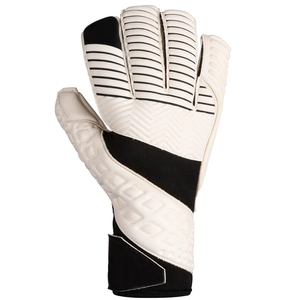 Football Goalkeeper Gloves <b>Full</b> Finger PU Material Non <b>Slip</b> Breathable Adjustable Wrist Strap Hook and Loop Closure Unisex - Product Image 4