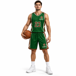 Ensemble d'uniformes de basketball en gros d'usine, maillot et short personnalisés pour équipe, vêtements de sport respirants à séchage rapide en tissu sublimé avec nom et numéro - Product Image 2