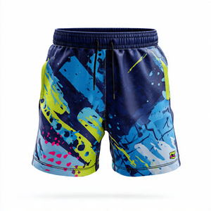 Shorts de rugby à cordon de serrage haute taille pour garçons, shorts de football personnalisés par sublimation, 100 % polyester, shorts de rugby pour enfants - Product Image 6