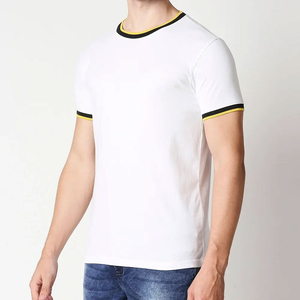 เสื้อยืดลำลองฤดูร้อนรุ่นใหม่สำหรับผู้ชายและผู้หญิง คุณภาพสูง ปรับแต่งได้ ผ้าวอร์สเตด ป้องกันขนร่วง โพลีเอสเตอร์/คอตตอน ลายตัวอักษร - Product Image 4