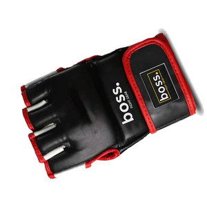 Gants de MMA en cuir de qualité supérieure, fabrication professionnelle, logo personnalisé, faible MOQ, équipement de boxe. - Product Image 5