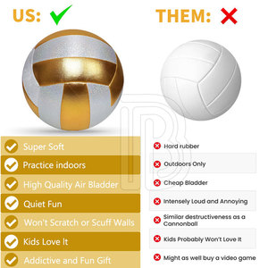 Balón de Voleibol Oficial de Marca Personalizada, Calidad Premium, para Práctica, Torneos, Recreación y Uso Escolar - Product Image 6