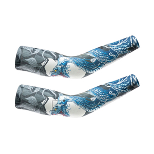 Mangas Deportivas Personalizadas con Protección UV, Diseño de Dragón, Mangas de Compresión, Protector de Brazo Deportivo, Equipo de Protección Solar - Product Image 2