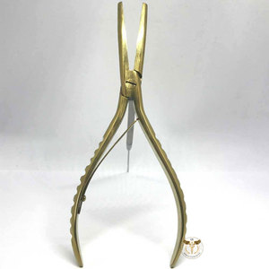 Pinzas para Extensiones de Cabello con Punta Plana, Chapadas en Oro, para Micro Anillos, Nano Anillos y Eliminación de Adhesivos de Queratina - Product Image 5