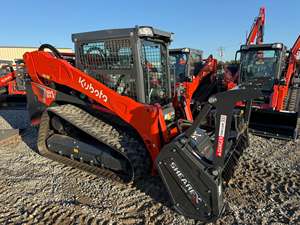 Kubota SVL97 3 Skid Steer Loader With Forestry <b>Mulcher</b> Compact Track System Heavy Duty Hydraulic Performance - Product Image 5