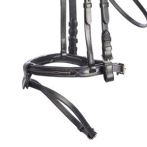 Brida de equitación de cuero y nailon de alta calidad al por mayor OEM, fabricada en Pakistán para caballos - Product Image 5