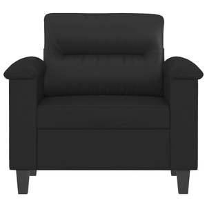 Poltrona Nera da Soggiorno, Design Elegante e Seduta Confortevole - Product Image 3