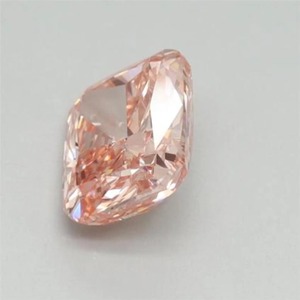 Diamant rose synthétique de laboratoire, taille coussin allongée, de 1,00 à 5,00 carats, rose fantaisie, certifié, clarté VVS VS - Product Image 4