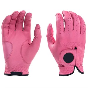 Best Selling Light <b>Weight</b> <b>Men</b> Golf Gloves Wholesale 2025 Sheepskin Adjustable Wrist Strap Custom Made Soft High Quality Custom - Product Image 4
