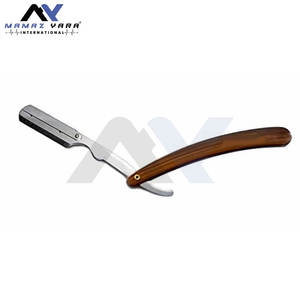 Rasoir droit professionnel en acier inoxydable de qualité supérieure, durable et affûté, pour la rasurage des hommes, usage en salon et à domicile - Product Image 5