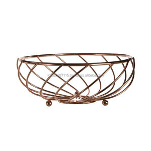Corbeille à fruits en acier au design contemporain avec finition de qualité supérieure, parfaite pour les cuisines à la mode et le home staging - Product Image 3