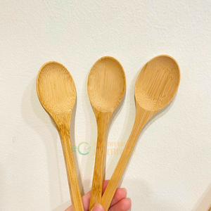 Juego de cubiertos de bambú hechos a mano reutilizables/juego de cubiertos de cuchillo cuchara Tenedor de bambú con logotipo láser gratis en Vietnam - Product Image 4