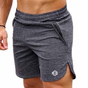 Pantalones Cortos Deportivos Casuales para Hombre de Secado Rápido, Diseño Personalizado Negro, Ropa de Entrenamiento de Gimnasio, Cintura Elástica, Producción OEM - Product Image 5