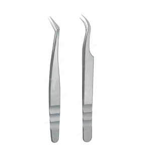 Pince à cils haute précision avec manche en fibre pour extensions de cils volume, classiques et Easy Fan – Pince à cils professionnelle pour la beauté - Product Image 1