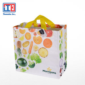 Buena oferta y estilo personalizado para tu bolsa de compras de polipropileno tejido. - Product Image 2
