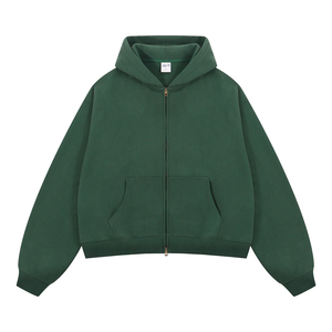 Men Oversized Zipper Hoodie - Product Image 2