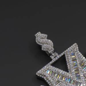 Pendentif en forme de puzzle en nickel noir, breloque en métal gravée sur mesure, accessoire de bijoux en alliage de zinc plaqué - Product Image 2
