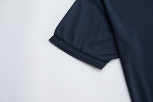 Polo à manches courtes rayé pour homme, tricoté, décontracté, motif blanc et noir, coupe classique 2026 - Product Image 2