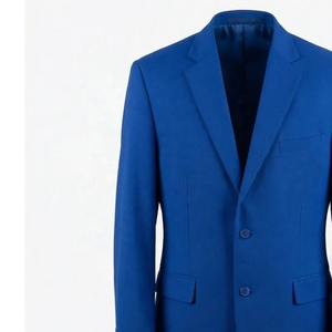 Black <b>Women</b> Tailored Blazer with Royal Blue Embroidered Crest Single Button Business Office Formal Suit <b>Jacket</b> Elegant Wear - Product Image 4