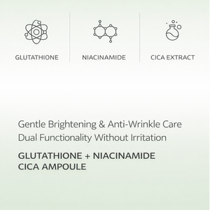 แอมพูลกลูต้าไธโอนไนอะซินาไมด์ซิก้าจากเกาหลี 30 มล. ช่วยปรับผิวกระจ่างใส ลดเลือนจุดด่างดำ ต่อต้านริ้วรอย บำรุงผิวหน้าชุ่มชื้น - Product Image 5