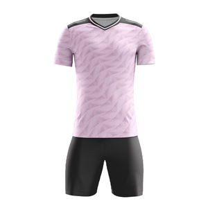 ชุดฟุตบอลแบบซับลิเมชั่นสั่งทำสำหรับผู้ใหญ่ ปี 2026 ขายส่ง เสื้อซ้อมฤดูร้อนแขนสั้น โพลีเอสเตอร์ 100% สำหรับผู้ชาย ดีไซน์ใหม่ - Product Image 1