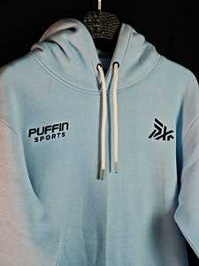 Sudadera con Capucha Personalizada PUFFIN SPORTS para Hombre, Corte Regular, Felpa de Algodón, Estilo Casual para Otoño, con Bolsillo Delantero y Logotipo Estampado - Product Image 3