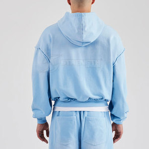 Ensemble sweat-shirt et short streetwear pour homme, tenue tendance deux pièces pour l'été et le printemps - Product Image 6