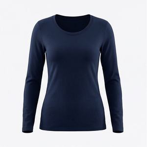 Nueva Llegada, Camisa de Oficina para Mujer, Primavera Otoño, Moda, Estampado Moderno, Vestido Informal para Dama, 240 g/m², 100% Algodón Satinado con Lentejuelas - Product Image 1